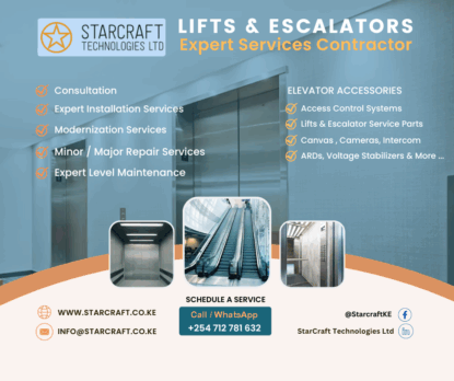 lifts and escalators installation company in Kenya